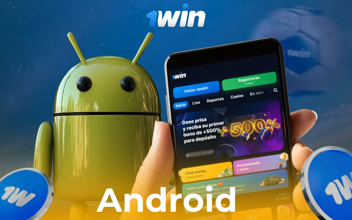 Aplicación 1Win para Android